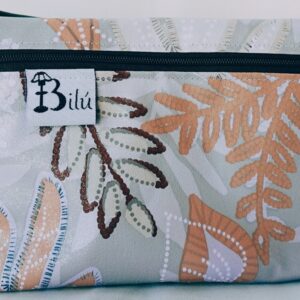 mini neceser doble tela plástica cuadros verdes (copia)