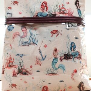 mochila infantil sirenas en azul