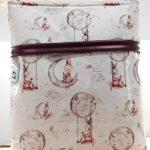 mochila infantil conejita en luna
