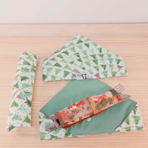 Servilletero ARBOLITOS VERDES