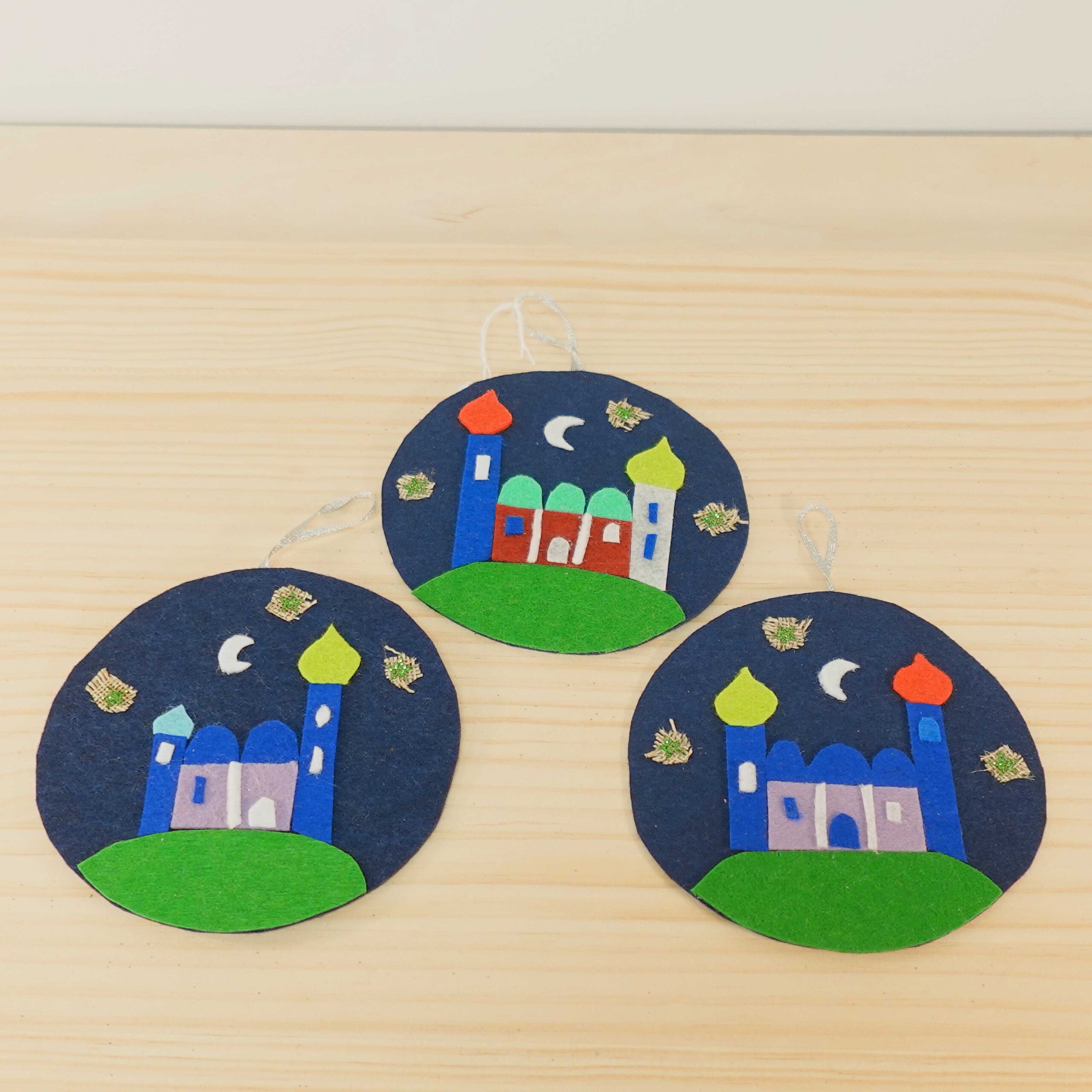 Paisaje estilo TAJ MAHAL forma redonda Paisaje estilo TAJ MAHAL forma redonda