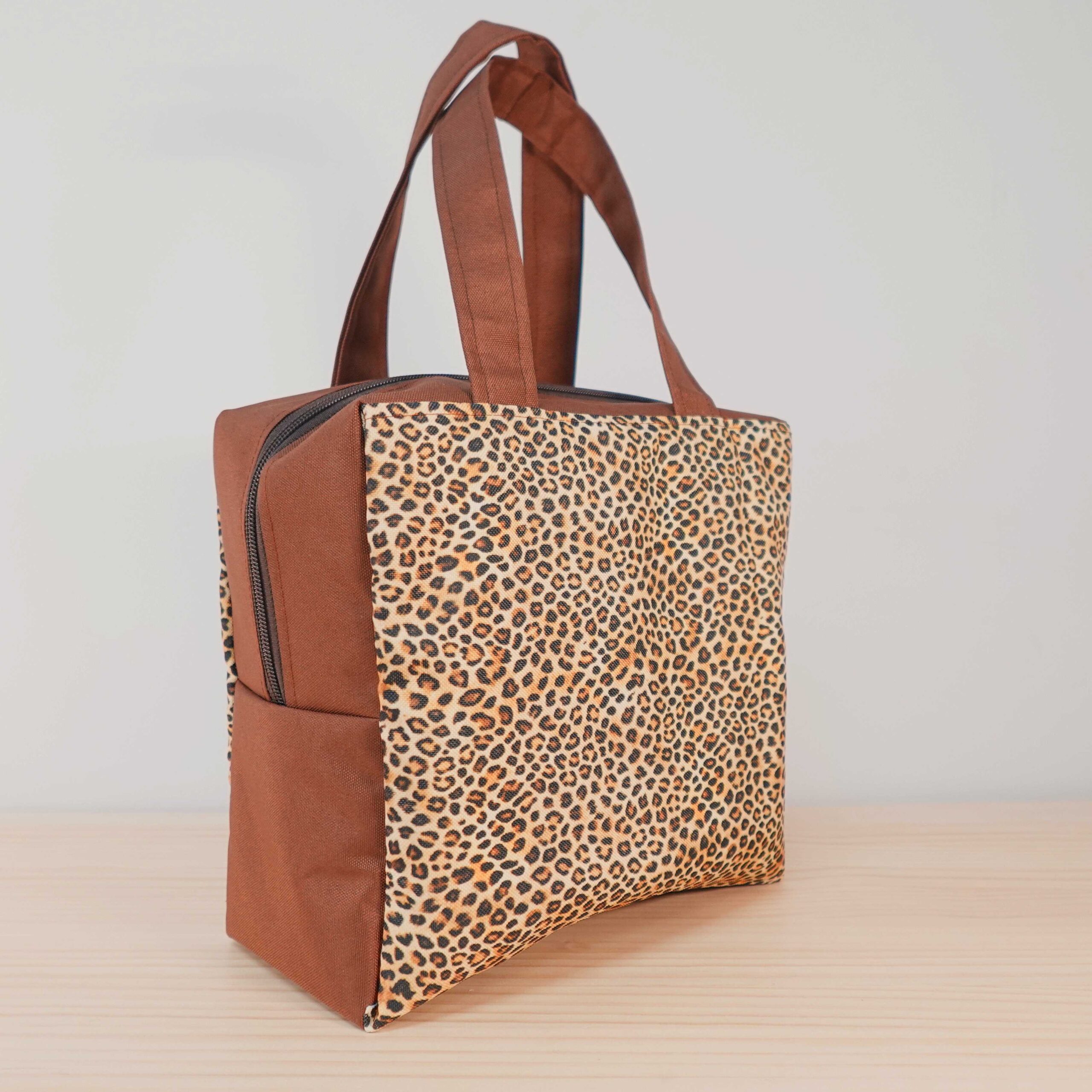 nevera portátil leopardo marrón nevera portátil leopardo marrón