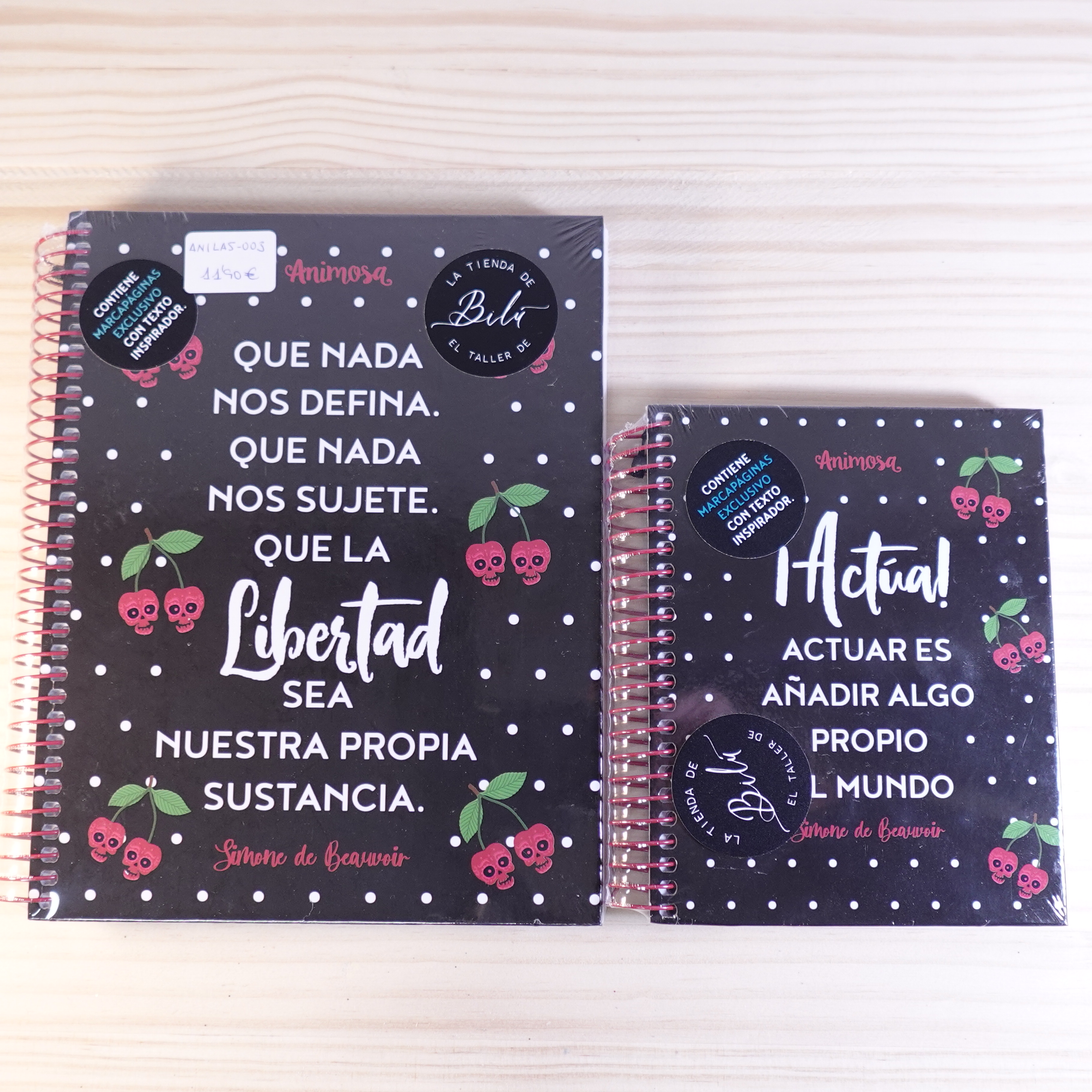 Libreta Simone de Beauvoir