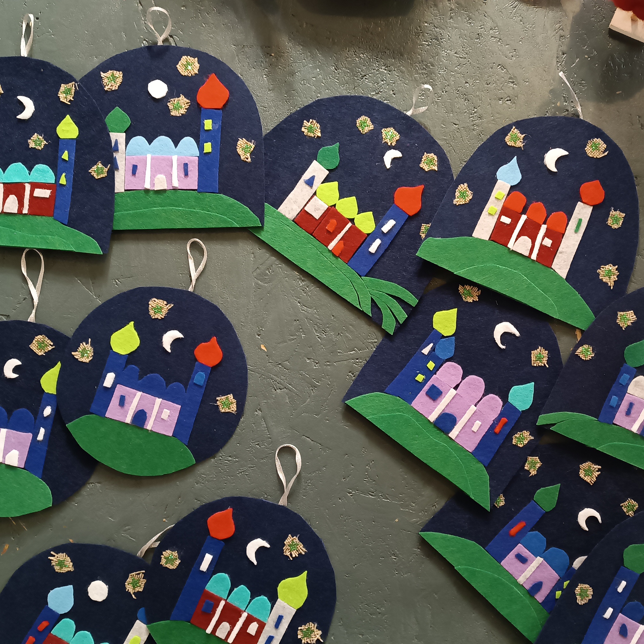 paisaje estilo taj mahal