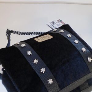 Bolso Morgana - Negro con Calaveras