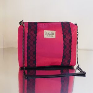 Bolso Morgana - Rojo con Encaje