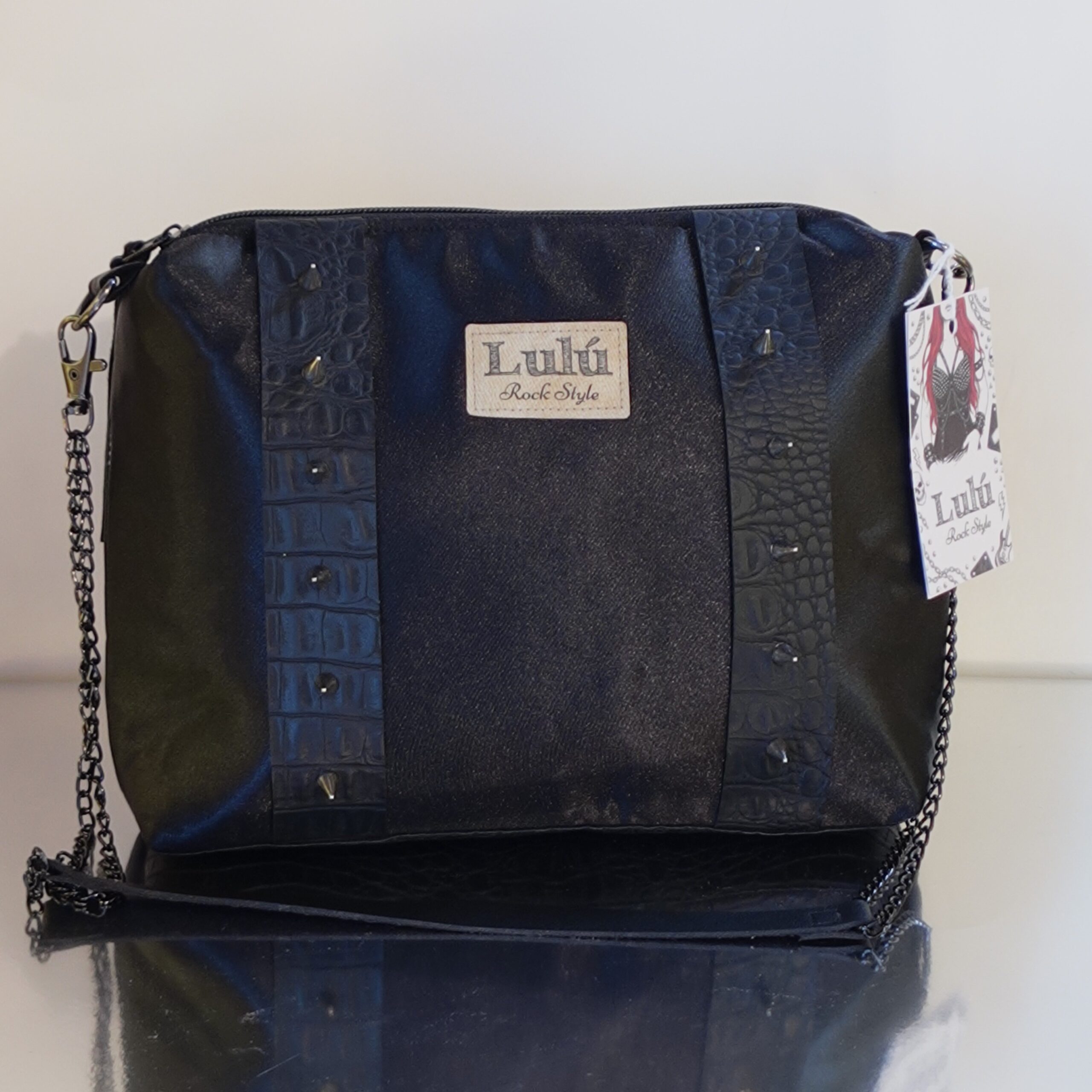 Bolso Morgana - Negro con Pinchos - Imagen 4