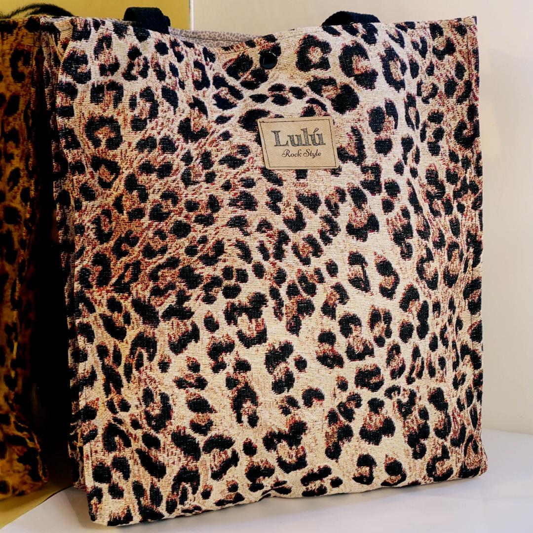 Totebag Genevieve - Leopardo